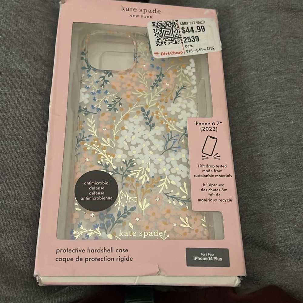 KATE SPADE MULTI FLORAL IPHONE IPHONE 14 PLUS CASE